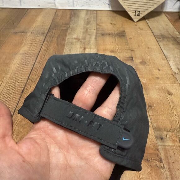 Vintage 00s Drill Nike Nylon Cap Swoosh tn SHTORM FIT - Picture 8 of 8